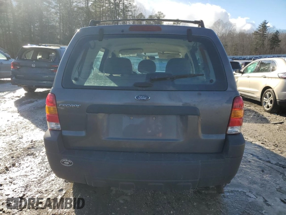 2006 Ford Escape XLS with VIN 1FMYU02Z36KA52010, listed as a Copart auction lot 43130235 with 224,006 mi miles and Clean Title. Bid and sale history available at carsss.com. Image 6.