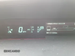2011 Toyota Prius I with VIN JTDKN3DU1B1397479, listed as a Copart auction lot 51292945 with 211,206 mi miles and Salvage Title. Bid and sale history available at carsss.com. Image 9.