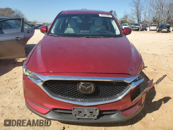 2018 Mazda CX-5 Grand Touring with VIN JM3KFADM5J0350937, listed as a Copart auction lot 46525965 with 59,478 mi miles and Salvage Title. Bid and sale history available at DreamBid. Image 5.