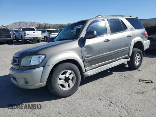 2003 Toyota Sequoia SR5 with VIN 5TDZT34A93S201187, listed as a Copart auction lot 46614545 with 232,580 mi miles and Salvage Title. Bid and sale history available at carsss.com. Image 1.
