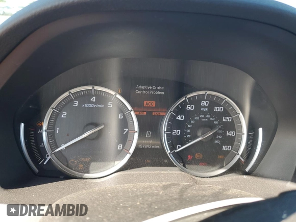 2015 Acura MDX Advance/Entertainment Pkg with VIN 5FRYD4H82FB009557, listed as a Copart auction lot 51964965 with 157,892 mi miles and Salvage Title. Bid and sale history available at carsss.com. Image 9.