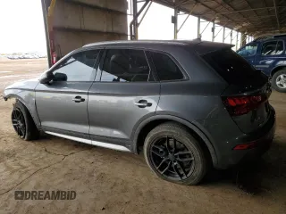 2018 Audi Q5 Premium with VIN WA1ANAFY8J2126616, listed as a Copart auction lot 48768995 with 78,610 mi miles and Salvage Title. Bid and sale history available at DreamBid. Image 2.