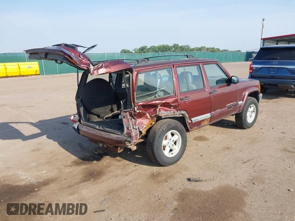 2000 Jeep Cherokee with VIN 1J4FF48S8YL222764, listed as a IAAI auction lot 42365593 with 199,952 mi miles and . Bid and sale history available at DreamBid. Image 4.