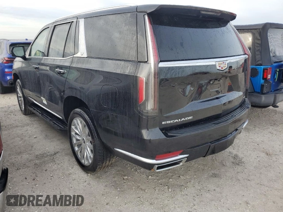 2024 Cadillac Escalade 4WD Premium Luxury z VIN 1GYS4BKL5RR109928, wystawiony jako Copart lot #76373354 z przebiegiem 4 962 mil mil oraz Nie do naprawy • Non repairable. Historia ofert i sprzedaży dostępna na DreamBid. Obrazek 2.