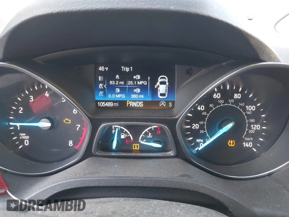2018 Ford Escape SE z VIN 1FMCU9GD6JUC13023, wystawiony jako IAAI lot #41023197 z przebiegiem 105 489 mil mil oraz . Historia ofert i sprzedaży dostępna na DreamBid. Obrazek 7.