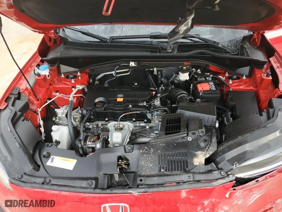 2023 Honda HR-V Sport with VIN 3CZRZ1H56PM744805, listed as a Copart auction lot 80766814 with 27,051 mi miles and Salvage Title. Bid and sale history available at carsss.com. Image 13.