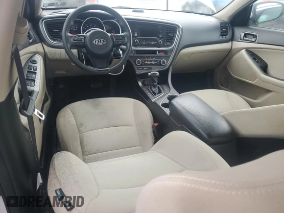 2015 Kia Optima LX z VIN KNAGM4A79F5663758, wystawiony jako Copart lot #60096915 z przebiegiem 208 568 mil mil oraz Czysty tytuł • Clean title. Historia ofert i sprzedaży dostępna na DreamBid. Obrazek 8.