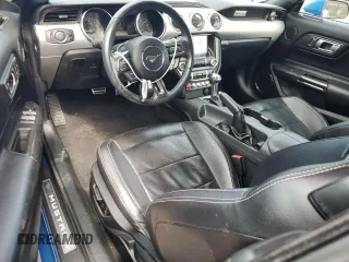 2021 Ford Mustang EcoBoost with VIN 1FATP8UH1M5104857, listed as a Copart auction lot 57152165 with 75,303 mi miles and Salvage title. Bid and sale history available at DreamBid. Image 8.