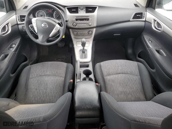 2014 Nissan Sentra S with VIN 3N1AB7AP2EL672402, listed as a Copart auction lot 51745145 with 164,430 mi miles and Salvage Title. Bid and sale history available at carsss.com. Image 8.
