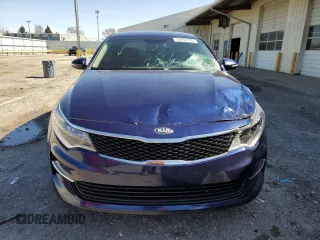 2017 Kia Optima LX with VIN 5XXGT4L33HG163075, listed as a Copart auction lot 52492935 with 135,309 mi miles and Salvage Title. Bid and sale history available at carsss.com. Image 5.