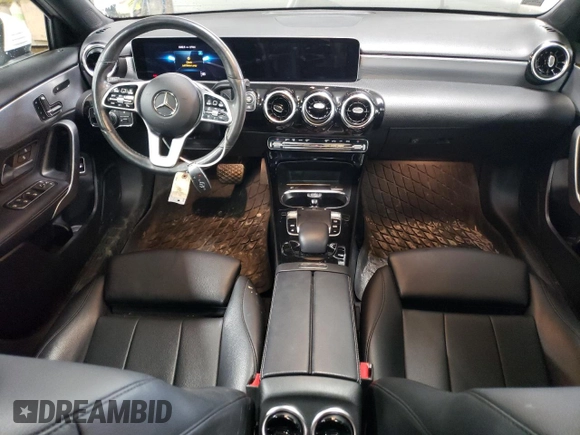 2020 Mercedes-Benz A 220 with VIN WDD3G4FB9LW038522, listed as a Copart auction lot 43307274 with 27,161 mi miles and Salvage Title. Bid and sale history available at DreamBid. Image 8.