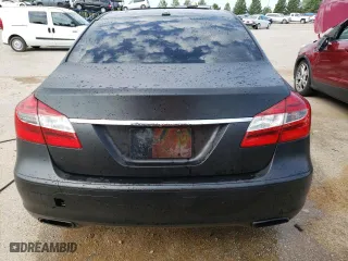 2014 Hyundai Genesis 5.0L R-Spec with VIN KMHGC4DH1EU265213, listed as a Copart auction lot 61543503 with 76,661 mi miles and Salvage Title. Bid and sale history available at carsss.com. Image 6.