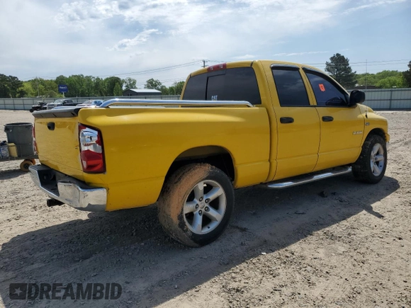 2008 Dodge 1500 SLT with VIN 1D7HA18258S523564, listed as a Copart auction lot 53382585 with 391,836 mi miles and Salvage title. Bid and sale history available at DreamBid. Image 3.