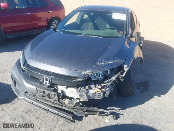 2019 Honda Civic Sedan Sport with VIN 2HGFC2F89KH582447, listed as a IAAI auction lot 41389206 with 106,125 mi miles. Bid and sale history available at carsss.com. Image 17.
