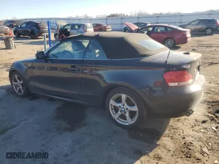 2012 BMW 1 Series 128i with VIN WBAUL7C52CVM83052, listed as a Copart auction lot 43197535 with 145,107 mi miles and Salvage Title. Bid and sale history available at carsss.com. Image 2.