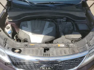 2015 Kia Sorento LX with VIN 5XYKTDA72FG650390, listed as a Copart auction lot 53330725 with 124,943 mi miles and Salvage Title. Bid and sale history available at carsss.com. Image 12.