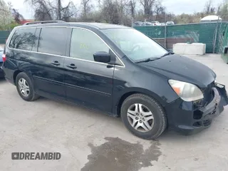2006 Honda Odyssey EX-L with VIN 5FNRL38756B448827, listed as a IAAI auction lot 41952352 with 108,771 mi miles. Bid and sale history available at carsss.com. Image 1.