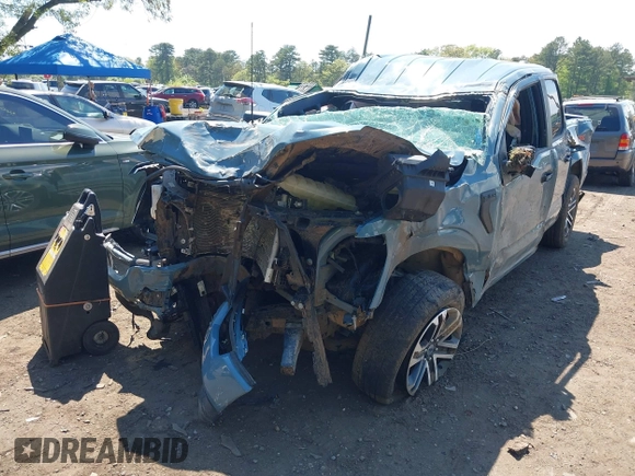 2023 Ford F-150 XL with VIN 1FTFW1E53PKD99214, listed as a IAAI auction lot 42211755 with 31 mi miles and . Bid and sale history available at DreamBid. Image 6.