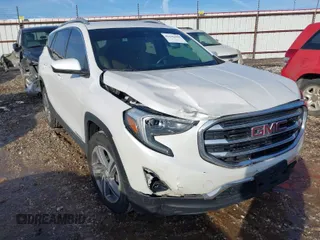 2020 GMC Terrain SLT with VIN 3GKALPEVXLL196288, listed as a IAAI auction lot 41636609 with 51,386 mi miles. Bid and sale history available at carsss.com. Image 1.
