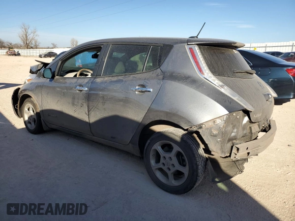 2015 Nissan LEAF S z VIN 1N4AZ0CP6FC303879, wystawiony jako Copart lot #44189424 z przebiegiem Nie podano mil oraz Szkoda całkowita • Salvage title. Historia ofert i sprzedaży dostępna na DreamBid. Obrazek 2.