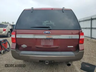 2015 Ford Expedition XLT with VIN 1FMJU1HT9FEF11131, listed as a Copart auction lot 51741355 with 136,988 mi miles and Salvage title. Bid and sale history available at DreamBid. Image 6.