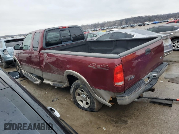 2003 Ford F-150 XL with VIN 2FTRX18L43CA44426, listed as a Copart auction lot 43446855 with 169,493 mi miles and Salvage Title. Bid and sale history available at carsss.com. Image 2.