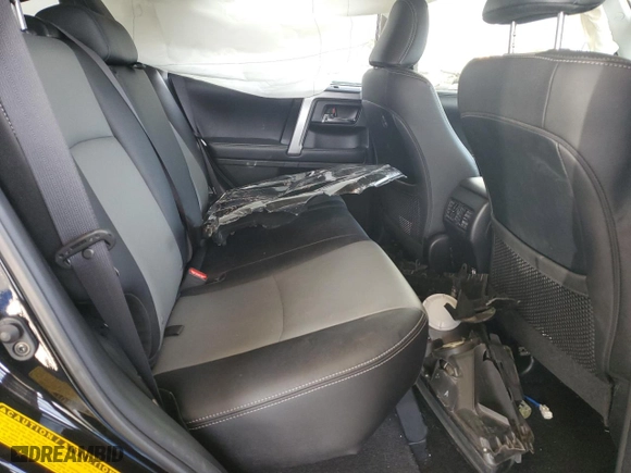 2019 Toyota 4Runner SR5 with VIN JTEZU5JR5K5209533, listed as a Copart auction lot 44011245 with 61,087 mi miles and Salvage Title. Bid and sale history available at carsss.com. Image 10.
