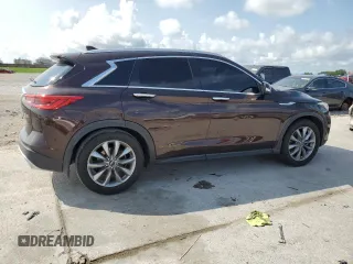 2020 Infiniti QX50 Luxe z VIN 3PCAJ5M18LF103075, wystawiony jako Copart lot #59696195 z przebiegiem 47 493 mil mil oraz Szkoda całkowita • Salvage title. Historia ofert i sprzedaży dostępna na DreamBid. Obrazek 3.