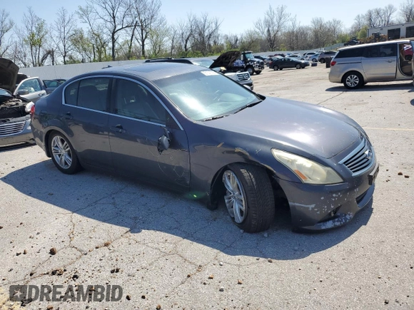 2010 Infiniti G37 Sedan Journey with VIN JN1CV6AP9AM405574, listed as a Copart auction lot 51741795 with 181,695 mi miles and Salvage Title. Bid and sale history available at carsss.com. Image 4.