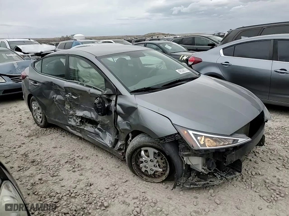 2019 Hyundai Elantra SE with VIN KMHD74LF9KU777403, listed as a Copart auction lot 48538675 with 63,489 mi miles and Salvage Title. Bid and sale history available at carsss.com. Image 11.