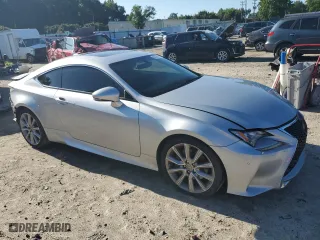 2015 Lexus RC 350 with VIN JTHSE5BC5F5002478, listed as a Copart auction lot 69743824 with 100,098 mi miles and Salvage Title. Bid and sale history available at carsss.com. Image 4.