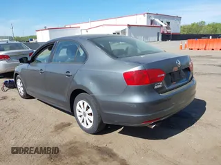 2011 Volkswagen Jetta Sedan S with VIN 3VW2K7AJ1BM380448, listed as a IAAI auction lot 42110979 with 113,418 mi miles. Bid and sale history available at carsss.com. Image 3.