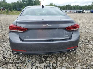2016 Hyundai Genesis 3.8L with VIN KMHGN4JE2GU116140, listed as a Copart auction lot 59967204 with 134,966 mi miles and Salvage Title. Bid and sale history available at carsss.com. Image 6.