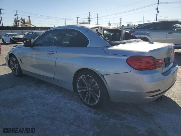 2016 BMW 4 Series 428i with VIN WBA3V7C54G5A25091, listed as a Copart auction lot 88706305 with 90,136 mi miles and Salvage Title. Bid and sale history available at carsss.com. Image 2.