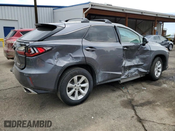 2017 Lexus RX 350 with VIN 2T2BZMCA4HC066848, listed as a Copart auction lot 60901495 with 96,882 mi miles and Non repairable. Bid and sale history available at DreamBid. Image 3.