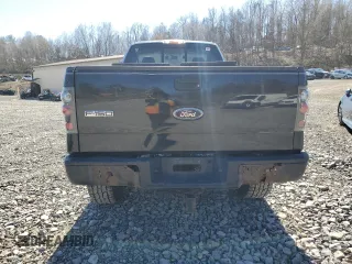 2008 Ford F-150 XL with VIN 1FTRF14W58KD80852, listed as a Copart auction lot 49785705 with 107,136 mi miles and Salvage Title. Bid and sale history available at carsss.com. Image 6.