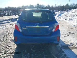 2012 Toyota Yaris L with VIN JTDKTUD31CD504632, listed as a IAAI auction lot 41660676 with 105,789 mi miles. Bid and sale history available at carsss.com. Image 16.