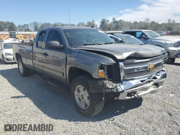 2012 Chevrolet Silverado 1500 LT with VIN 1GCRKSE09CZ245871, listed as a Copart auction lot 75158794 with 183,754 mi miles and Salvage Title. Bid and sale history available at DreamBid. Image 4.