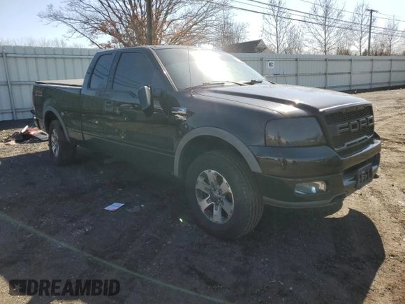 2004 Ford F-150 XLT with VIN 1FTPX14544NB71199, listed as a Copart auction lot 48383075 with 159,304 mi miles and Salvage Title. Bid and sale history available at carsss.com. Image 4.