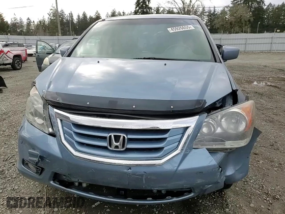 2010 Honda Odyssey Touring with VIN 5FNRL3H93AB043706, listed as a Copart auction lot 45926655 with 112,794 mi miles and Salvage Title. Bid and sale history available at carsss.com. Image 12.