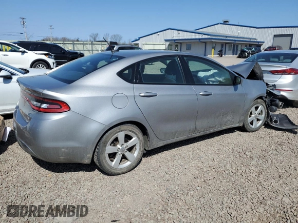 2015 Dodge Dart SXT with VIN 1C3CDFBB8FD378592, listed as a Copart auction lot 54232085 with Not Provided miles and Salvage Title. Bid and sale history available at carsss.com. Image 3.