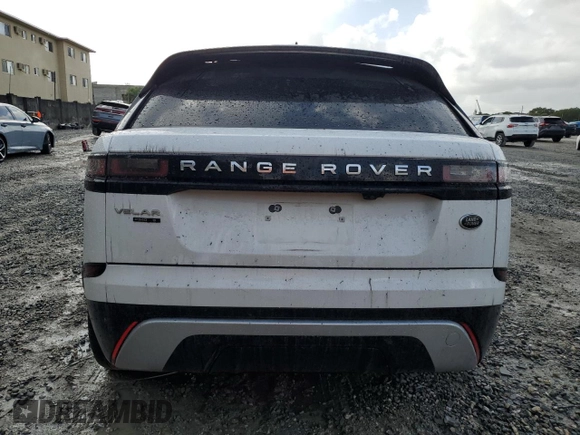 2020 Land Rover Range Rover Velar S with VIN SALYB2FV6LA261636, listed as a Copart auction lot 85246634 with 0 mi miles and Non Repairable. Bid and sale history available at carsss.com. Image 6.