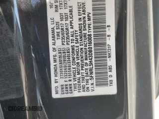 2013 Honda Odyssey EX z VIN 5FNRL5H43DB016008, wystawiony jako Copart lot #48776965 z przebiegiem 231 655 mil mil oraz Nie do naprawy • Non repairable. Historia ofert i sprzedaży dostępna na DreamBid. Obrazek 13.
