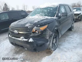 2013 Ford Utility Police Interceptor with VIN 1FM5K8ARXDGA80461, listed as a IAAI auction lot 41390452 with 295,865 mi miles. Bid and sale history available at carsss.com. Image 6.