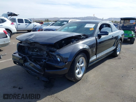 2007 Ford Mustang Deluxe with VIN 1ZVHT80N375355775, listed as a IAAI auction lot 41550537 with Not Provided miles. Bid and sale history available at carsss.com. Image 16.