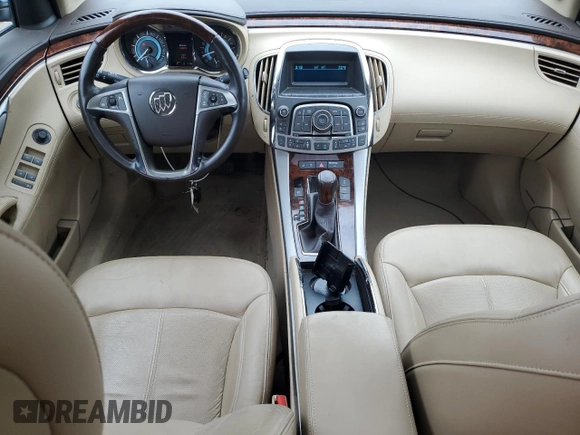 2011 Buick LaCrosse CXS with VIN 1G4GE5ED4BF137088, listed as a Copart auction lot 69497454 with 140,091 mi miles and Salvage Title. Bid and sale history available at DreamBid. Image 8.