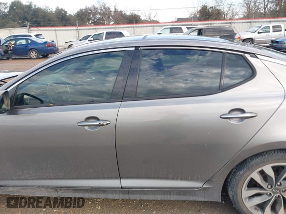 2015 Kia Optima SX Turbo with VIN 5XXGR4A6XFG395441, listed as a IAAI auction lot 41460842 with 140,958 mi miles. Bid and sale history available at carsss.com. Image 14.