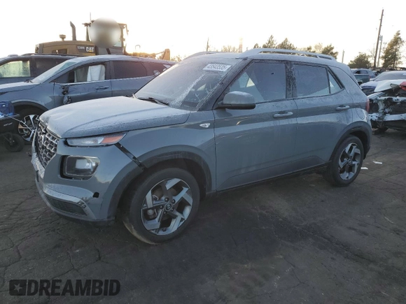 2022 Hyundai Venue Limited с VIN KMHRC8A37NU147210, выставлен на аукционе Copart как лот 43543535 с пробегом 26 677 миль миль и Списание • Salvage title. История ставок и продаж доступна на DreamBid. Изображение 1.
