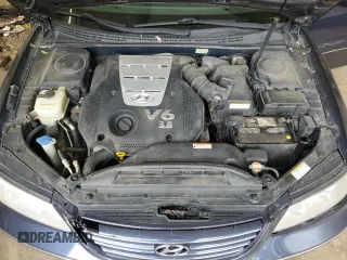 2007 Hyundai Azera SE with VIN KMHFC46F07A195652, listed as a Copart auction lot 62134205 with 149,510 mi miles and Salvage title. Bid and sale history available at DreamBid. Image 11.
