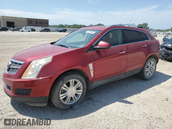 2010 Cadillac SRX Luxury Collection with VIN 3GYFNAEYXAS605034, listed as a Copart auction lot 65382664 with 120,627 mi miles and Clean Title. Bid and sale history available at carsss.com. Image 1.